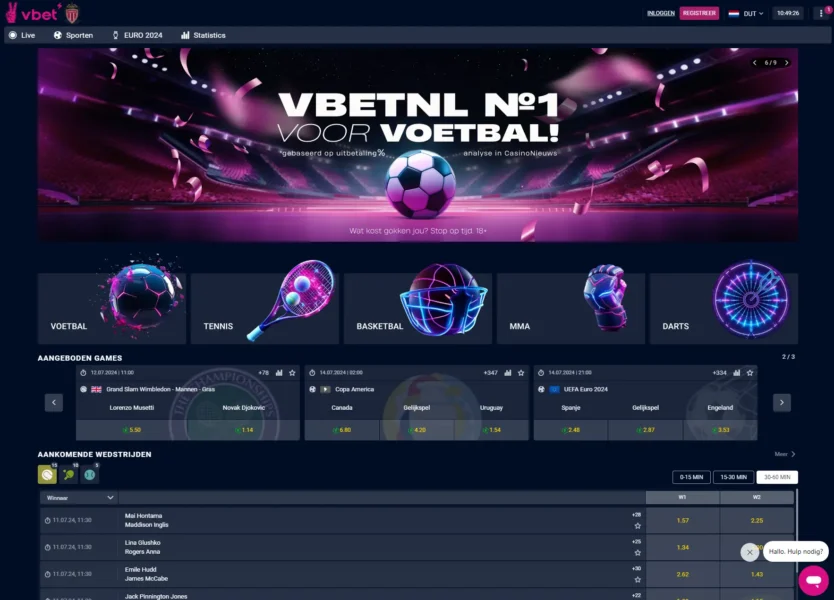 VBET sportsboek